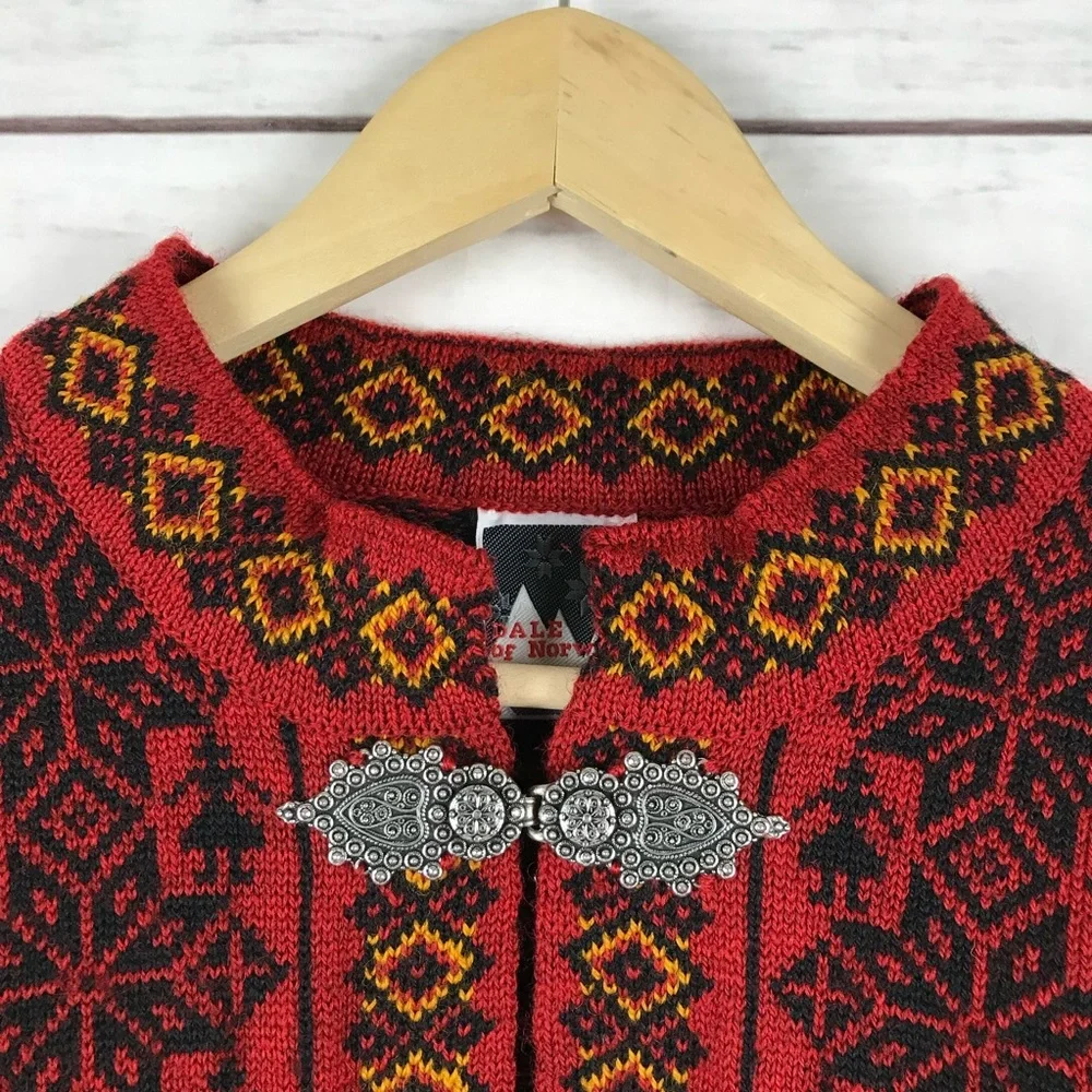 Dale of Norway Cardigan Wool Sweater - Picture 4 of 6